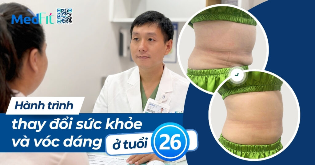 hành trình thay đổi sức khỏe và vóc dáng ở tuổi 26
