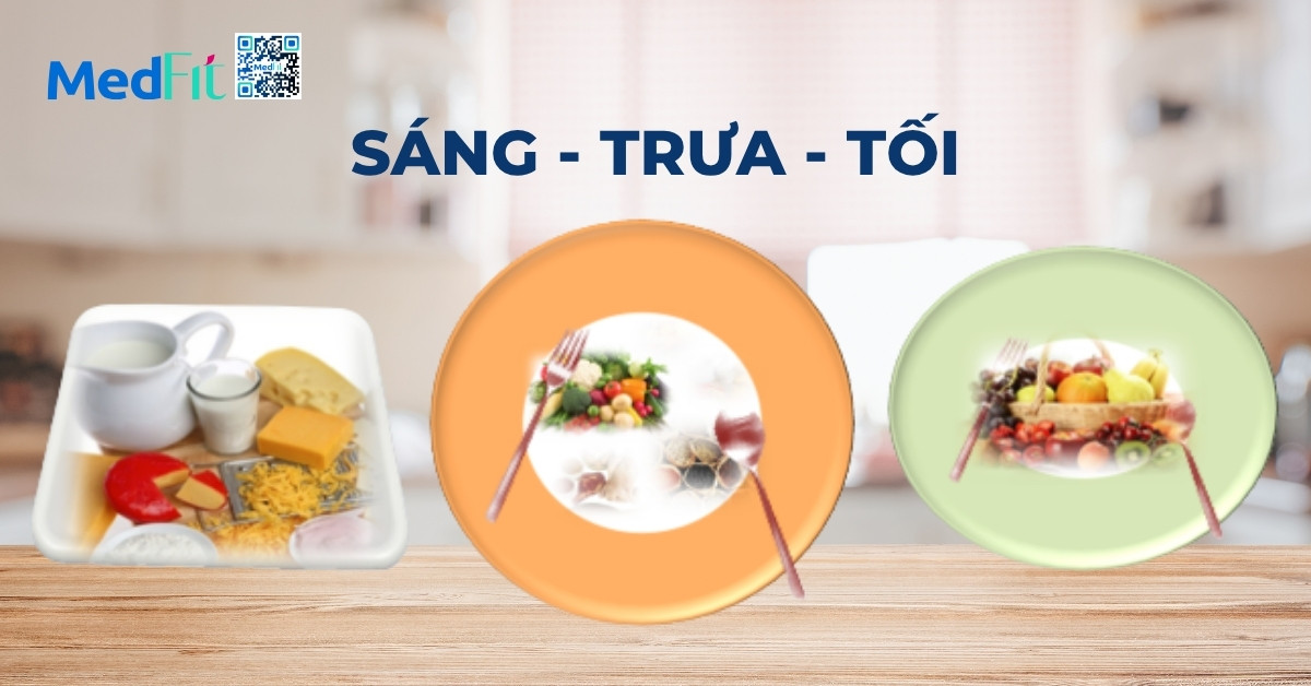 mô hình 3 bữa chính cổ điển (hình minh họa)