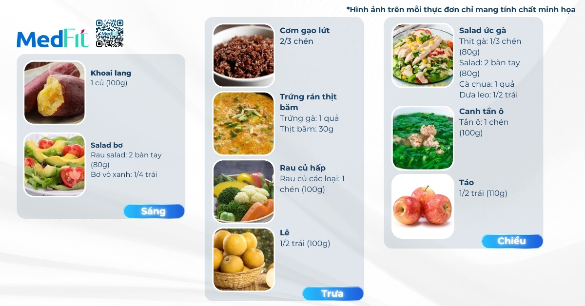 thực đơn giảm cân cho người bận rộn (ngày 2)