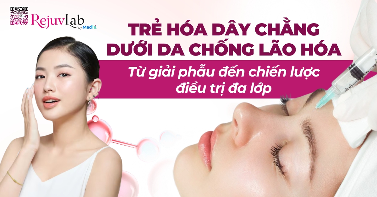 trẻ hóa dây chằng dưới da chống lão hóa