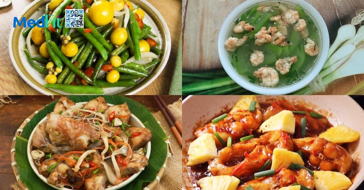 Sáng trưa tối ăn gì để giảm cân? Gợi ý thực đơn giảm cân trong 7 ngày 2 hình minh họa bữa trưa
