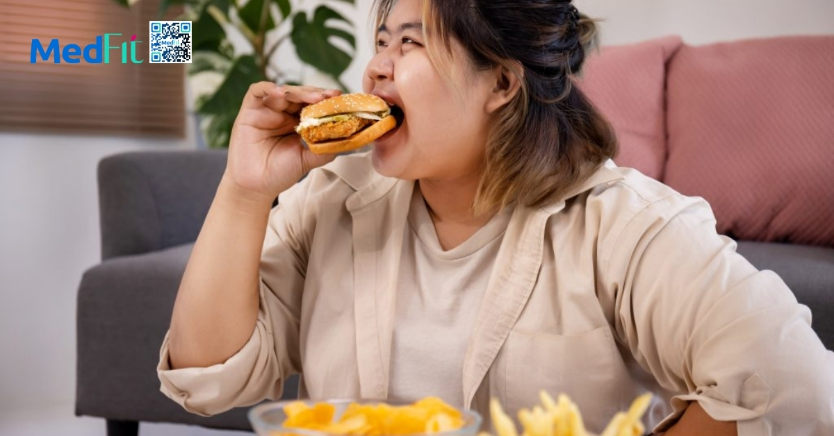 Có nên áp dụng thực đơn giảm cân 1 tuần giảm 6kg? 2 hình minh họa cảm giác thèm ăn