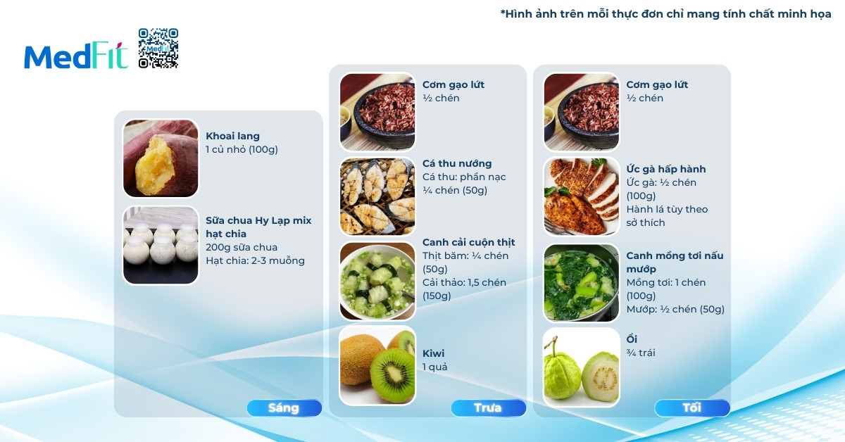 Sáng trưa tối ăn gì để giảm cân? Gợi ý thực đơn giảm cân trong 7 ngày 8 thực đơn giảm cân mẫu ngày 4