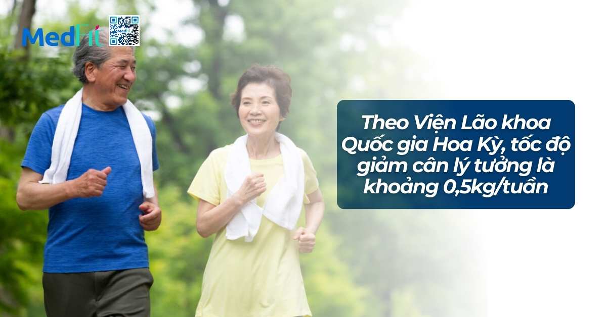 tốc độ giảm cân lý tưởng cho người lớn tuổi