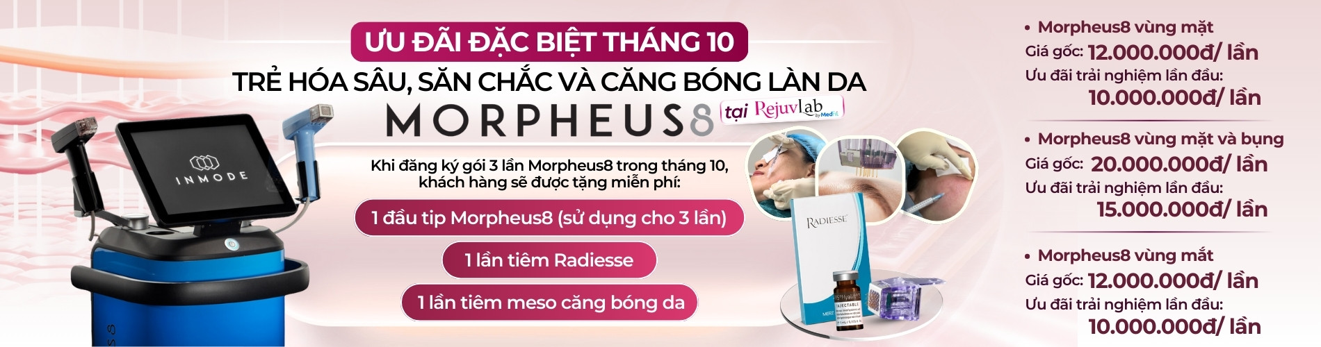 Banner LDP Morpheus8 ưu đãi tháng 10 - 1900x500 - PC