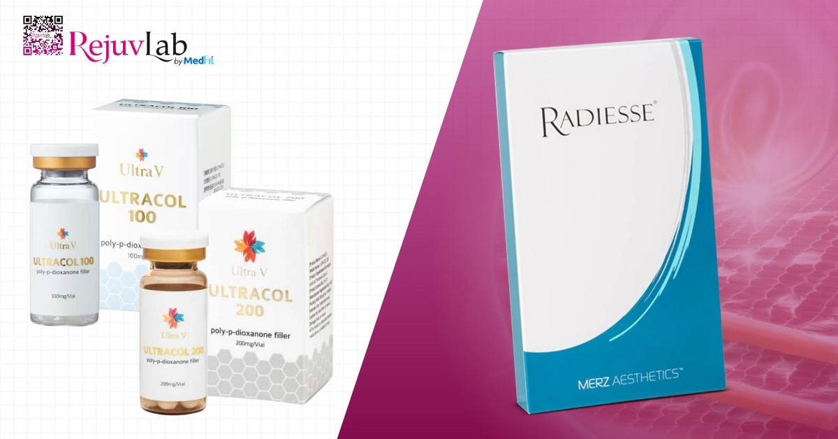 Tổng quan về chất kích thích sinh học PDO trong da liễu thẩm mỹ 8 PDO so với Radiesse
