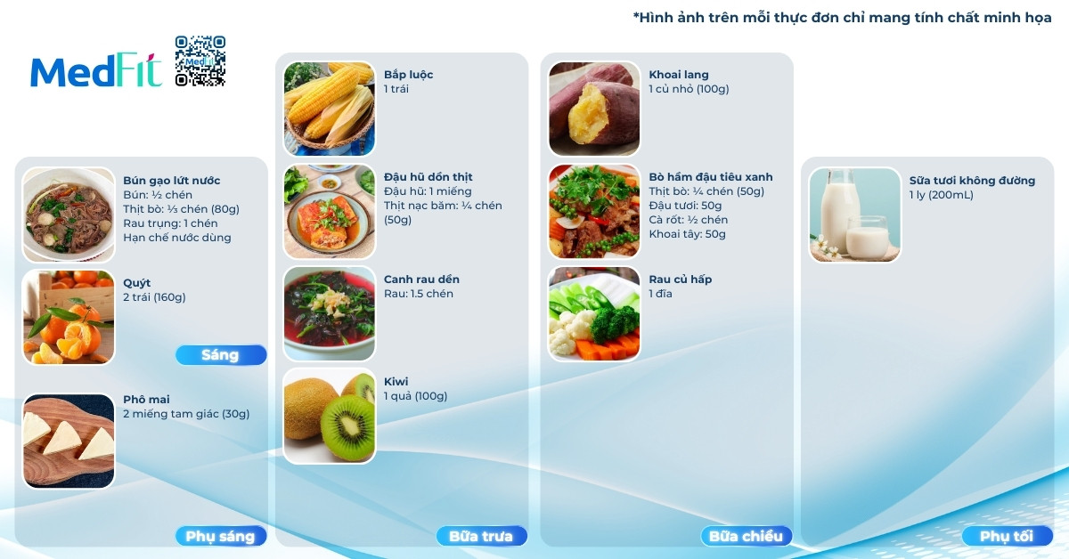 Thực đơn eat clean giảm cân ngày 4