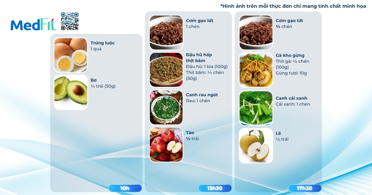 Gợi ý thực đơn giảm cân nhịn ăn gián đoạn 16/8 trong 7 ngày 4 Thực đơn mẫu nhịn ăn gián đoạn 16/8 ngày 2