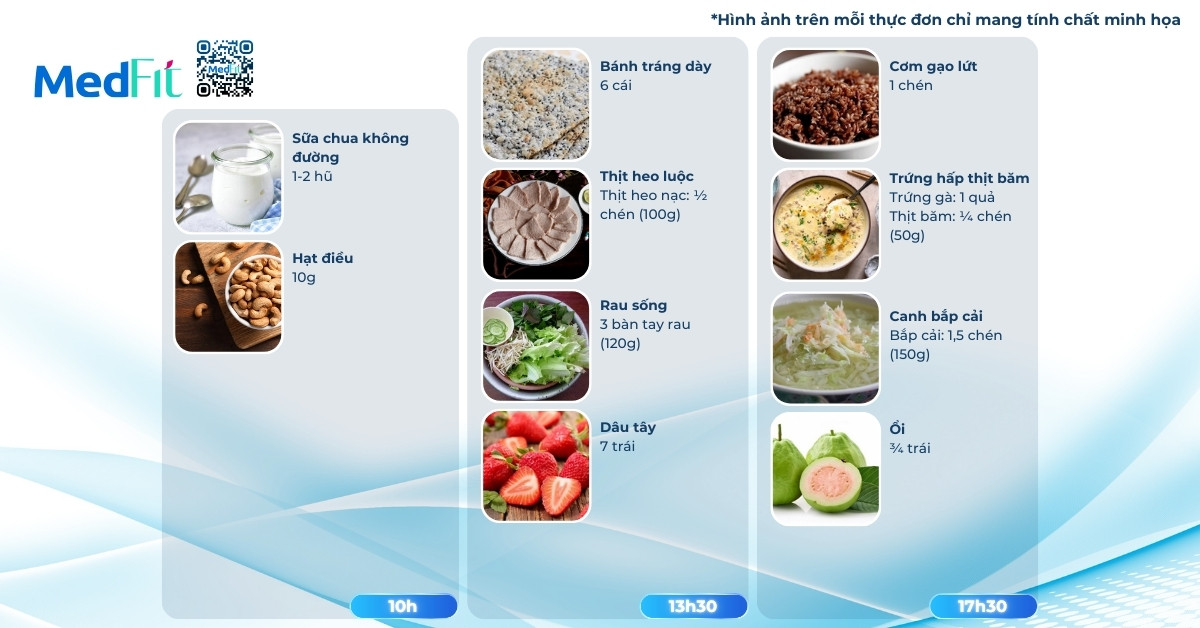 Gợi ý thực đơn giảm cân nhịn ăn gián đoạn 16/8 trong 7 ngày 5 Thực đơn mẫu nhịn ăn gián đoạn 16/8 ngày 3