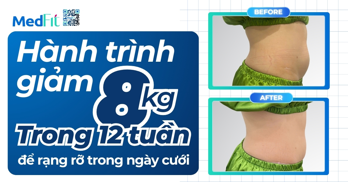 hành trình giảm 8kg trong 12 tuần để rạng rỡ trong ngày cưới