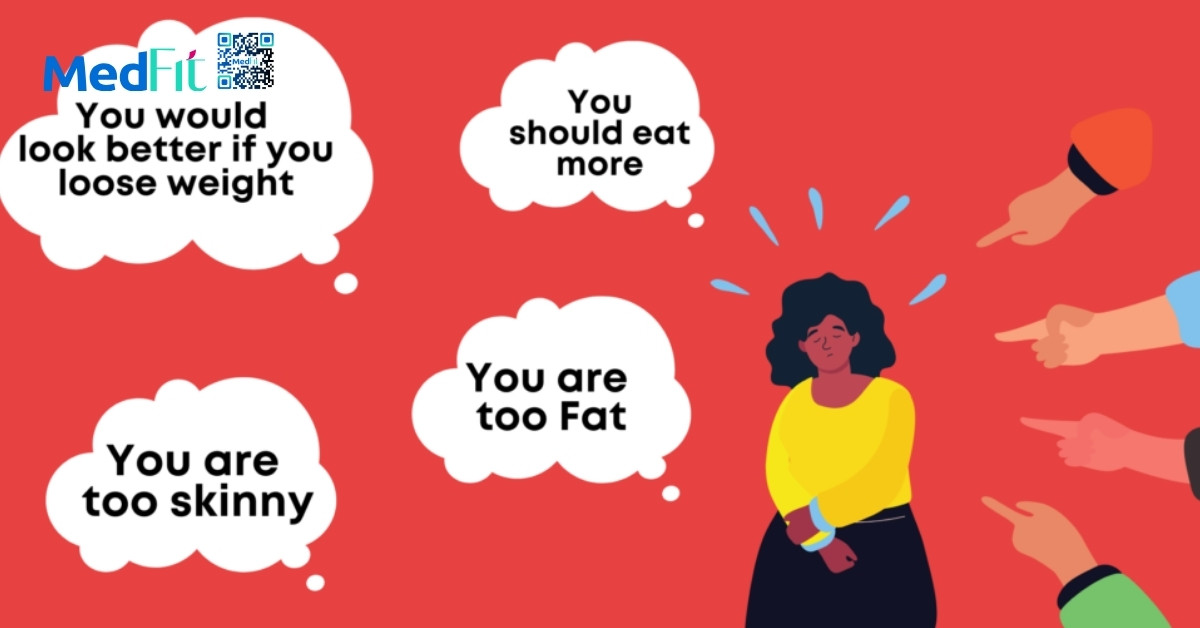 Body shaming là gì? Làm thế nào để vượt qua sự thiếu tự tin vào ngoại hình? 1 hình minh họa body shaming
