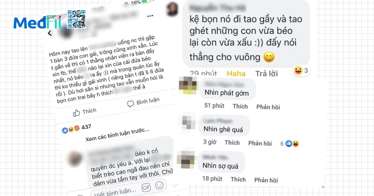 Body shaming là gì? Làm thế nào để vượt qua sự thiếu tự tin vào ngoại hình? 2 tác động từ truyền thông và mạng xã hội