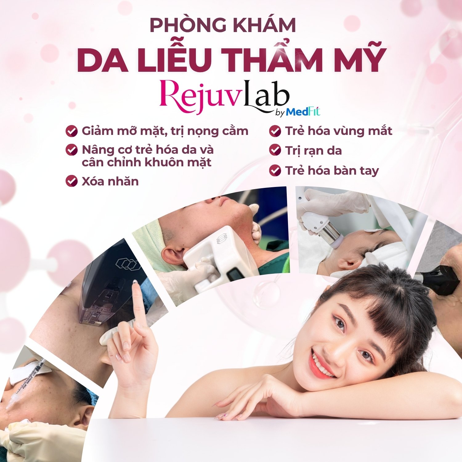Banner trang chu Phong kham Da lieu Tham my Mobile
