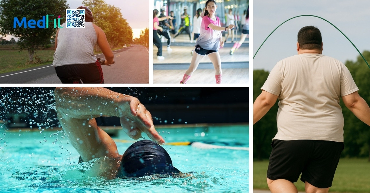 Tập aerobic giảm cân cấp tốc được không? 7 Đa dạng bài tập để duy trì hứng thú, đồng thời vận động nhiều nhóm cơ khác nhau