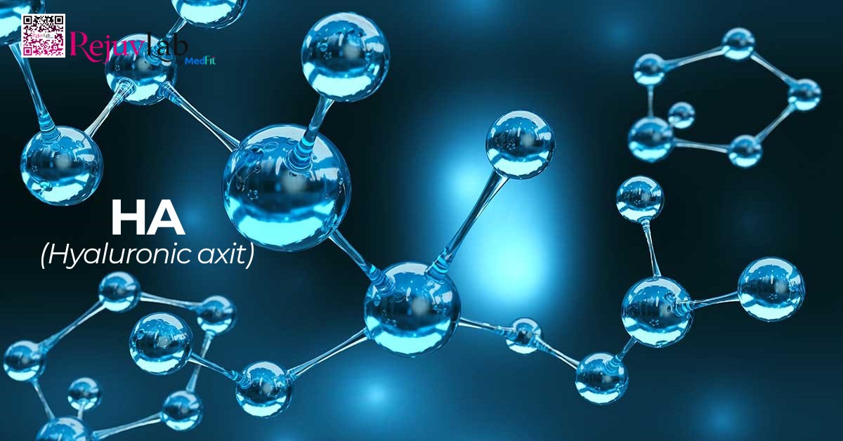 Acid hyaluronic (HA) là hoạt chất thường được sử dụng trong mesotherapy trẻ hoá da