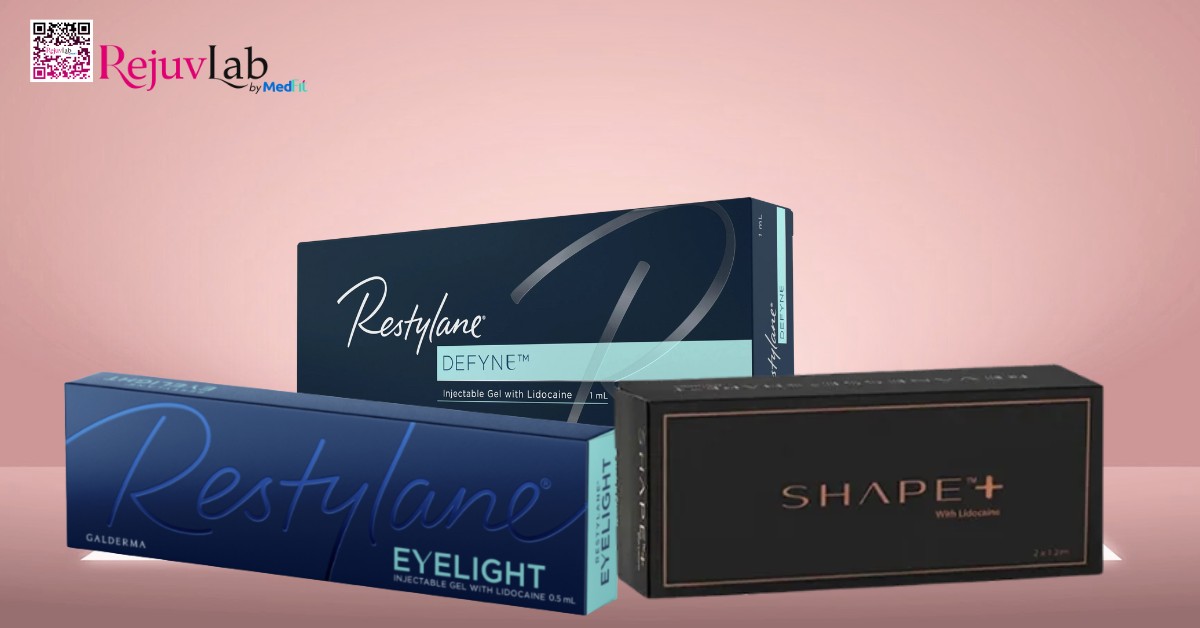 Mặt bị hóp phải làm sao? Các cách giúp béo mặt hiệu quả nhất hiện nay 6 Restylane Eyelight, Revanesse hay Restylane Defyne