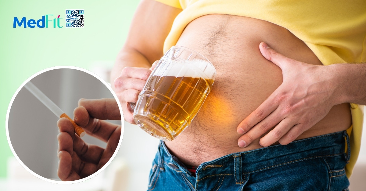 Testosterone thấp và béo phì: Làm sao để đảo ngược vòng xoắn bệnh lý? 9 Ruou bia thuoc la