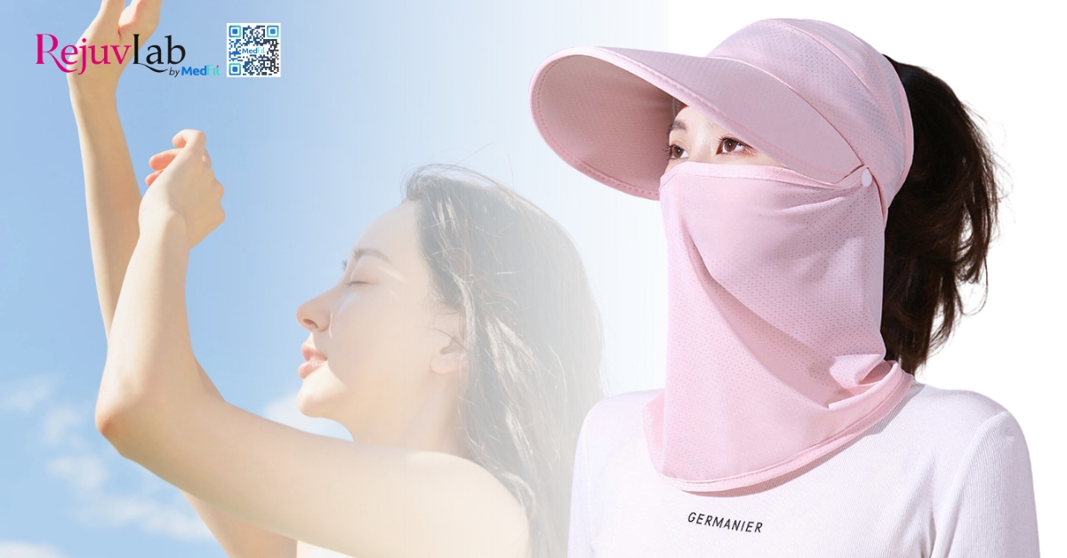 Hướng dẫn chăm sóc da sau tiêm meso để da căng bóng, mịn màng 2 Che chắn kỹ sau tiêm meso