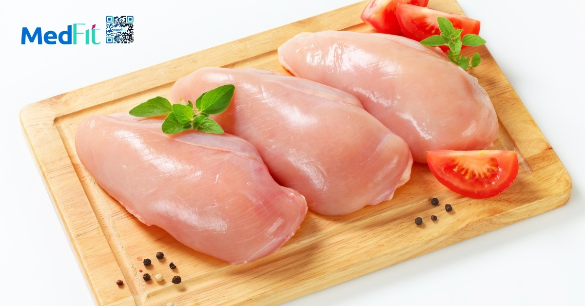 Công thức sinh tố ức gà giàu protein giúp tăng cơ, giảm mỡ hiệu quả 7 Uc ga