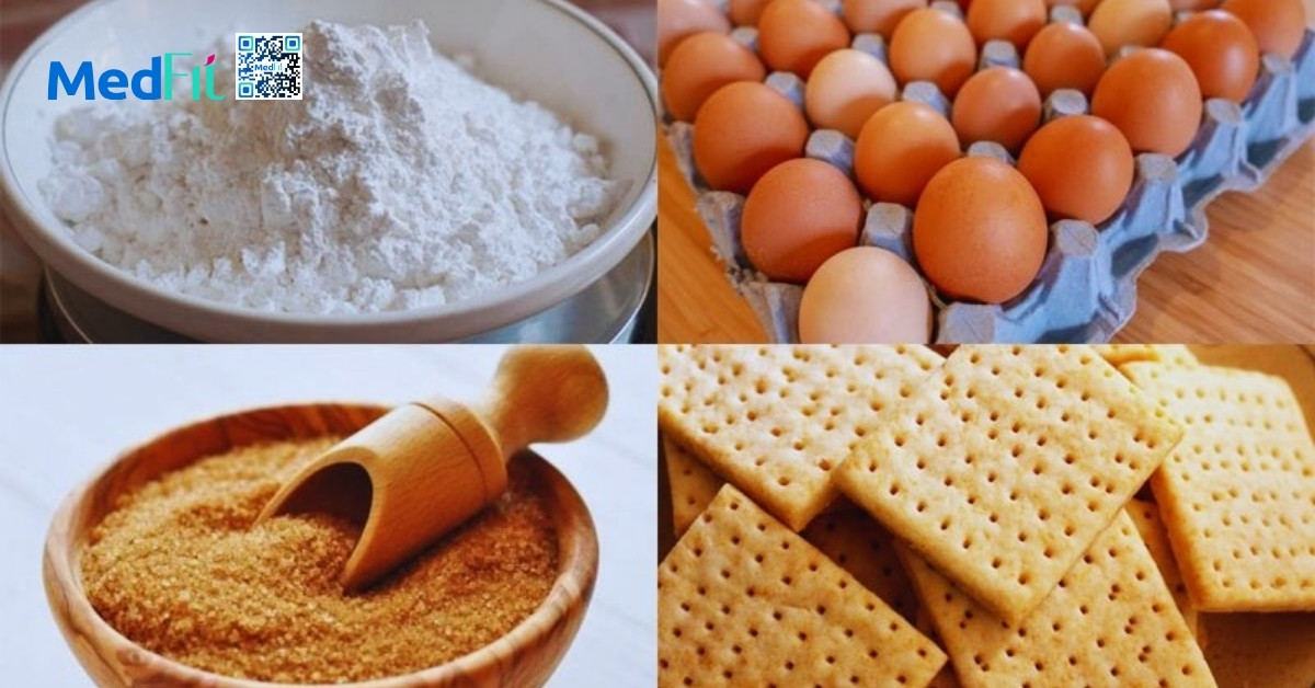 Ăn lương khô có giảm cân không? Cách dùng tránh dư calo 1 Lương khô thường bao gồm bột mì hoặc bột gạo, chất béo thực vật, đường,...