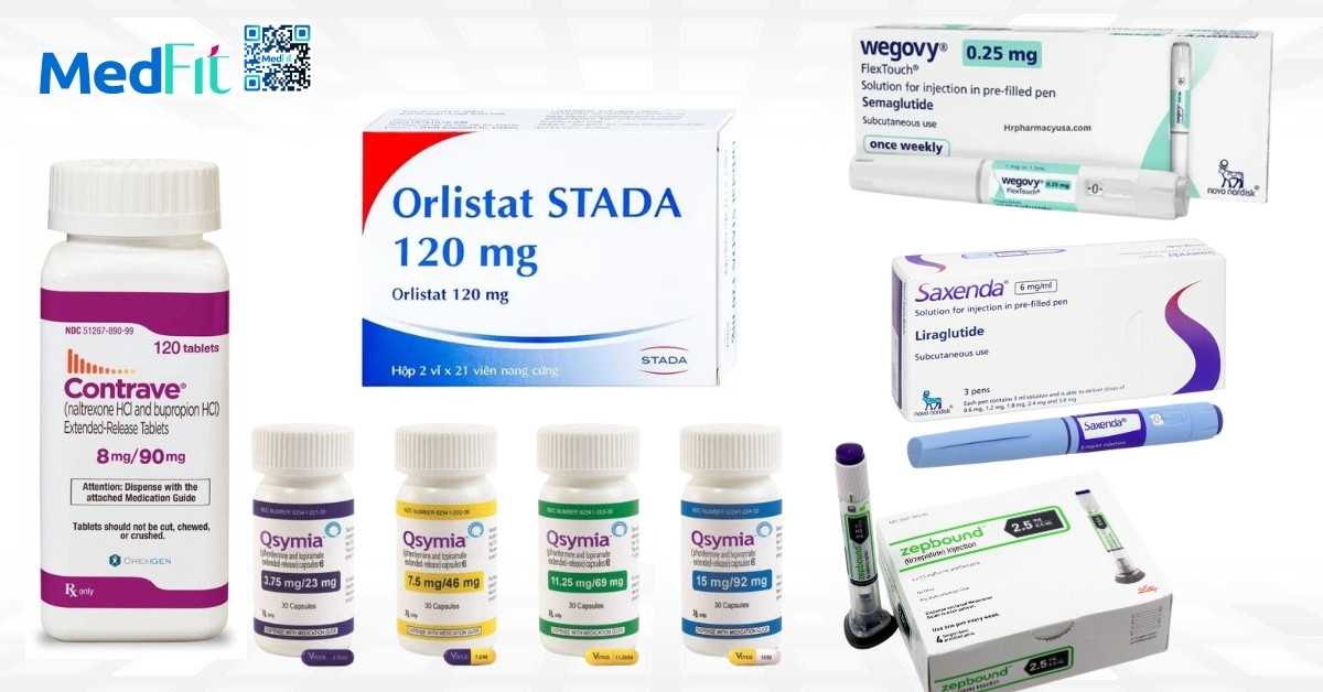 Các thuốc giảm cân đã được FDA Hoa Kỳ phê duyệt