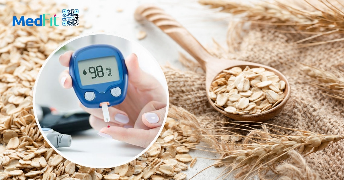 Yến mạch trong granola có vai trò trong việc điều hòa cảm giác no, kiểm soát đường huyết và chuyển hóa năng lượng