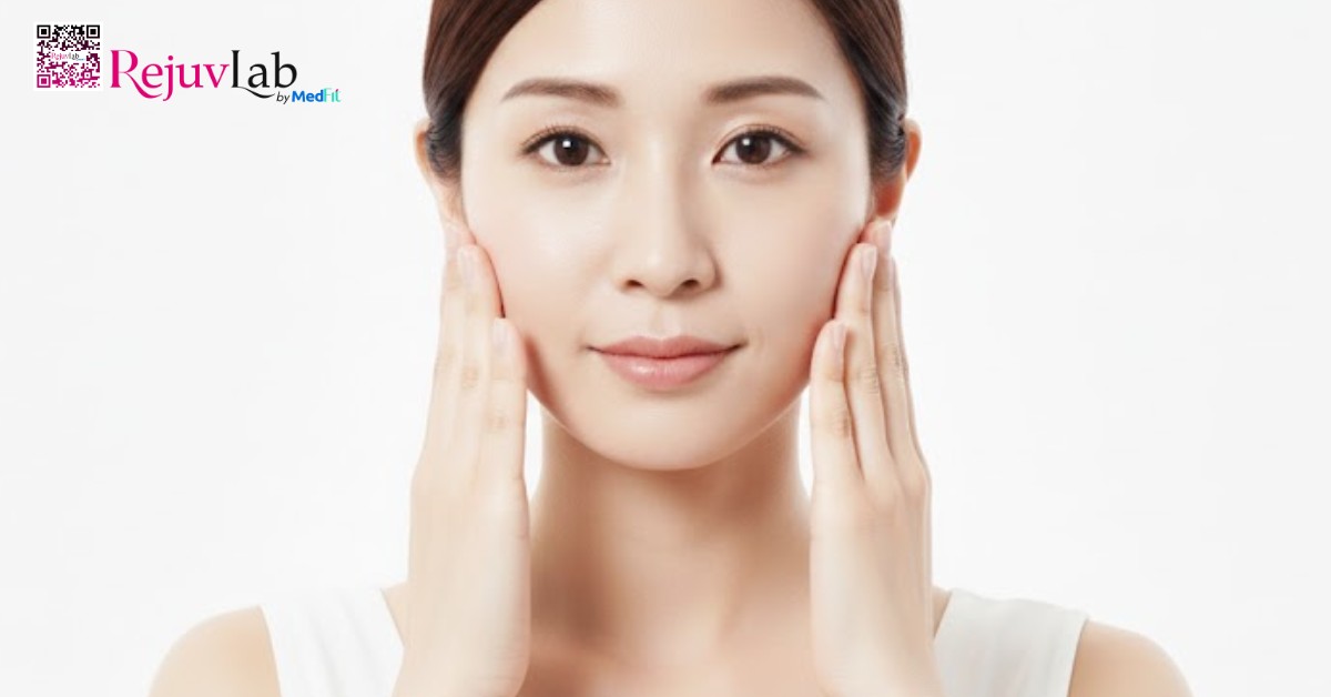 Hướng dẫn bấm huyệt mặt thon gọn tại nhà giúp khuôn mặt thanh thoát hơn 10 Kết thúc bài bấm huyệt