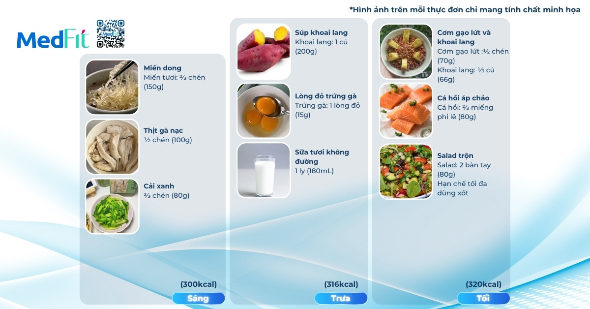 Hướng dẫn xây thực đơn giảm cân với khoai lang và trứng trong 7 ngày 10 Thực đơn mẫu giảm cân với khoai lang và trứng ngày 2