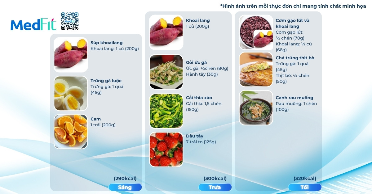 Hướng dẫn xây thực đơn giảm cân với khoai lang và trứng trong 7 ngày 14 Thực đơn mẫu giảm cân với khoai lang và trứng ngày 6