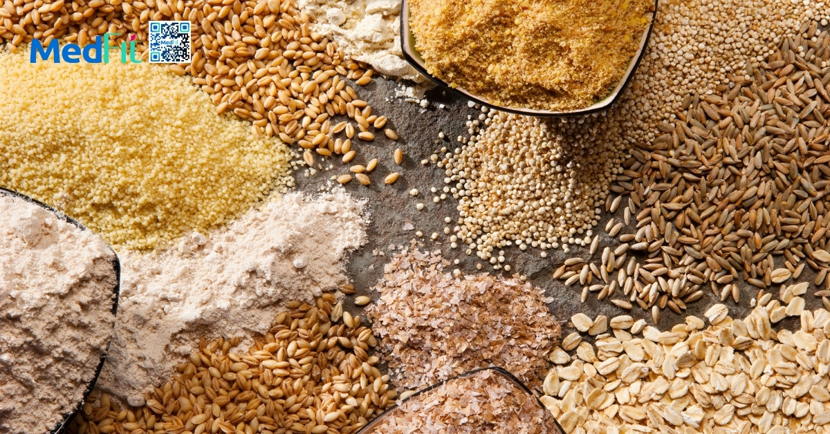 Ăn lương khô có giảm cân không? Cách dùng tránh dư calo 3 Thực phẩm mật độ năng lượng thấp như ngũ cốc nguyên cám tạo cảm giác no bền và kiểm soát lượng ăn tốt hơn