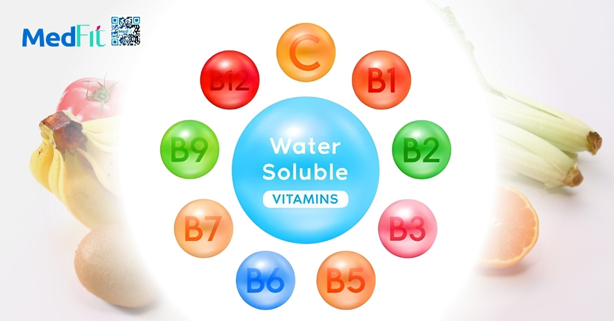 Bổ sung các loại vitamin có cần thiết trong quá trình giảm cân? 2 Vitamin nhóm B và vitamin C là vitamin tan trong nước, dễ dàng hấp thu qua ruột và tan trong tuần hoàn máu sau đó được đào thải qua thận