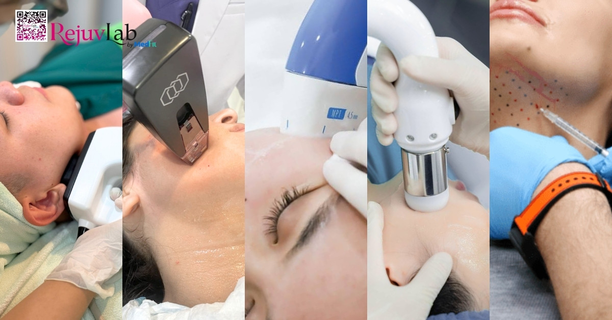 Hình minh họa các công nghệ hiện đại giảm béo vùng mặt