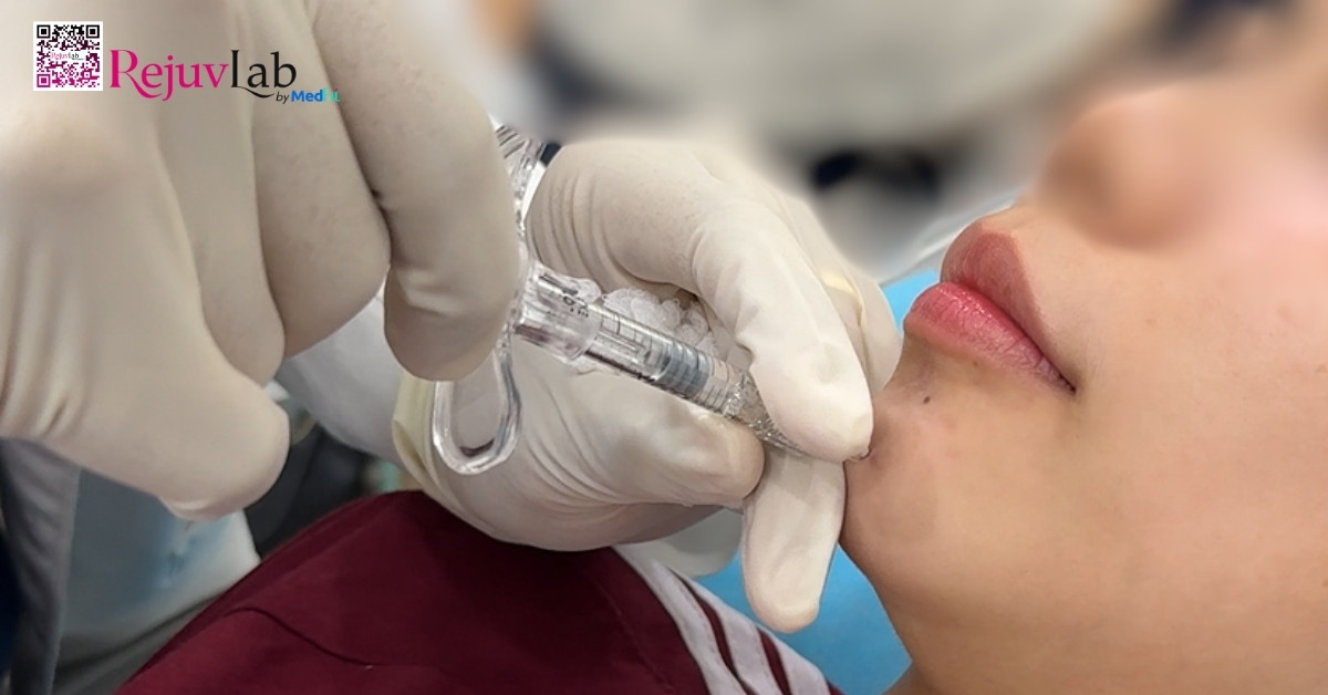 4 phương pháp thẩm mỹ làm gương mặt thon gọn, cân đối 5 Tiêm filler làm đầy