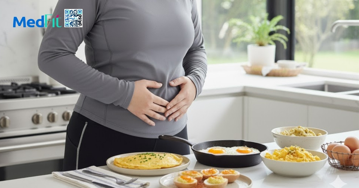 Tiêu thụ trứng trong chế độ ăn giảm năng lượng không gây tăng cân mà còn giúp cải thiện cảm giác no