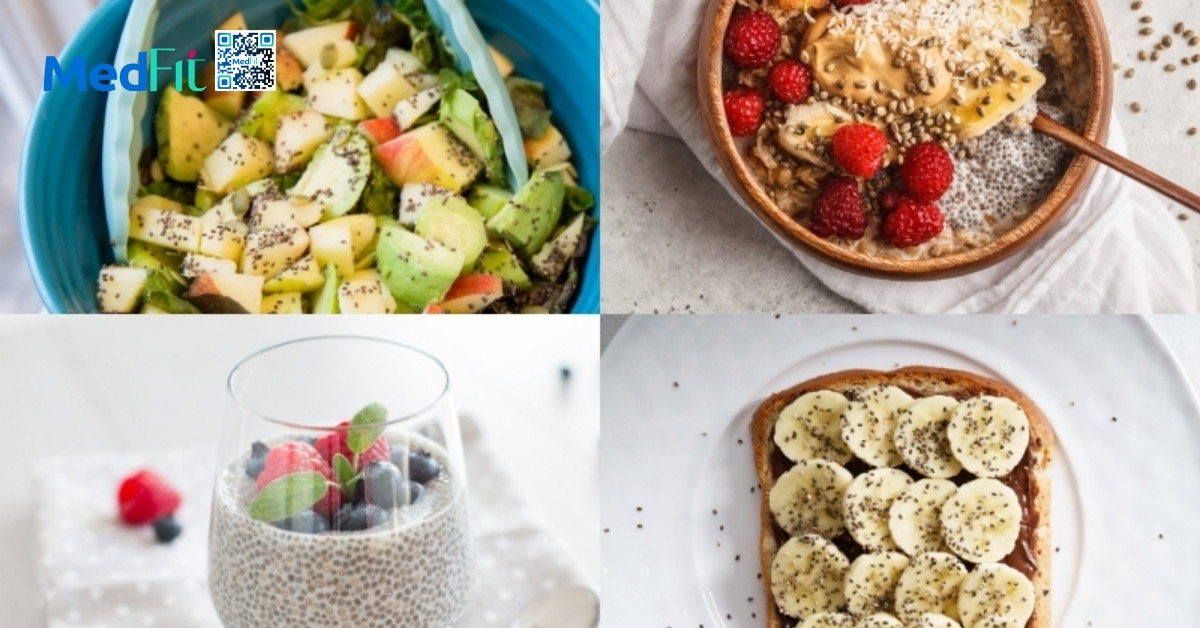 Hạt é có giúp giảm cân không? 6 Hạt é có thể được rắc lên trên các loại thực phẩm như sữa chua, bột yến mạch hoặc salad