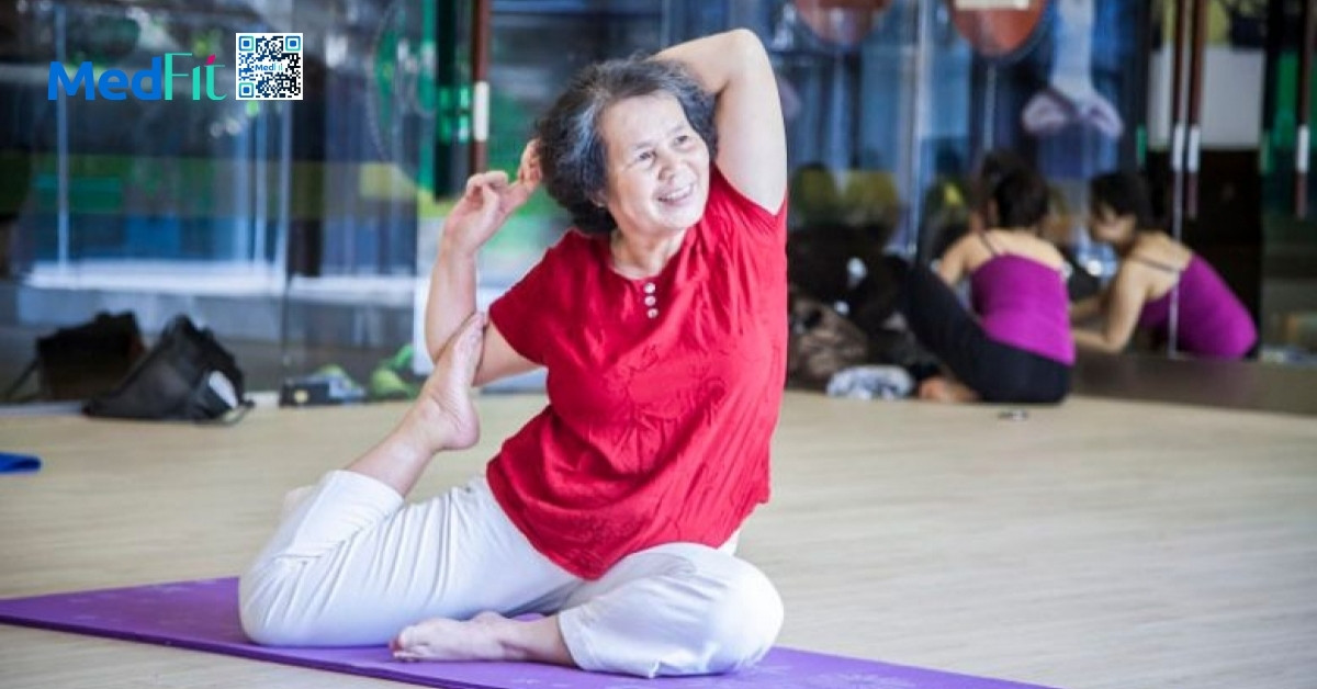 Cách giảm béo an toàn và hiệu quả cho người cao tuổi 8 Các hoạt động thể dục nhẹ nhàng hoặc các bài tập giúp nâng cao sự linh hoạt là lựa chọn lý tưởng cho người cao tuổi