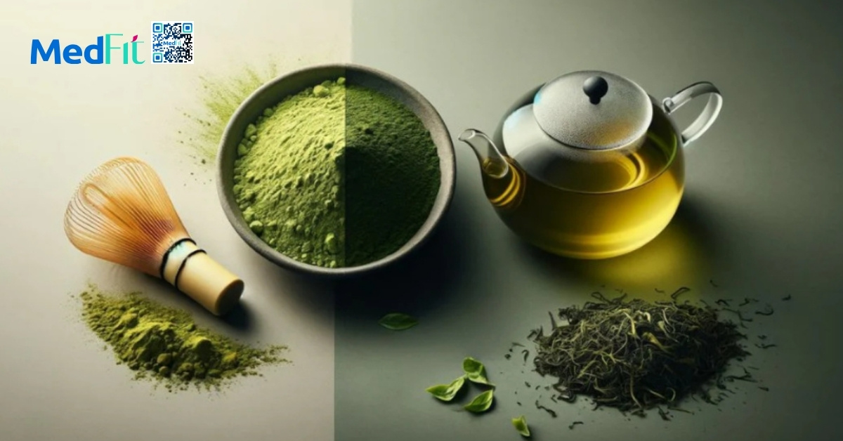 Cần phân biệt giữa trà xanh và matcha latte