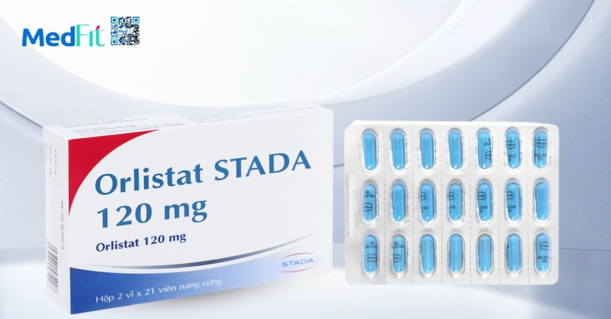 Thuốc xổ mỡ bụng là gì và có thật sự giúp giảm mỡ hiệu quả không? 3 Orlistat Stada 120mg