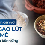 Cách giảm cân với gạo lứt muối mè an toàn và bền vững