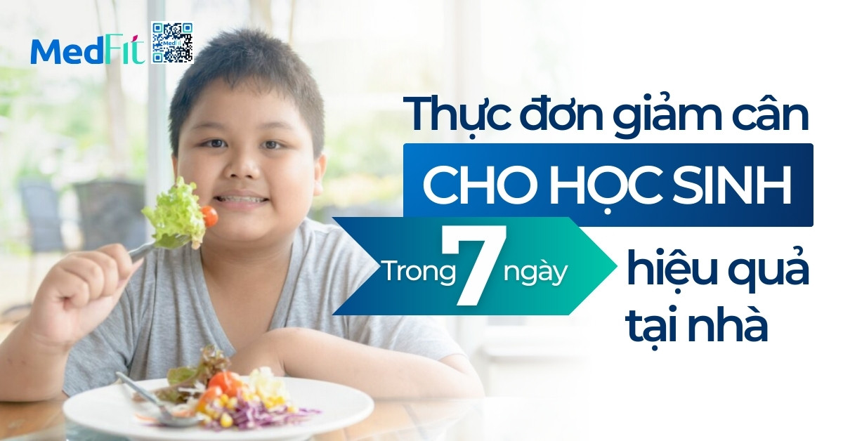 thực đơn giảm cân cho học sinh