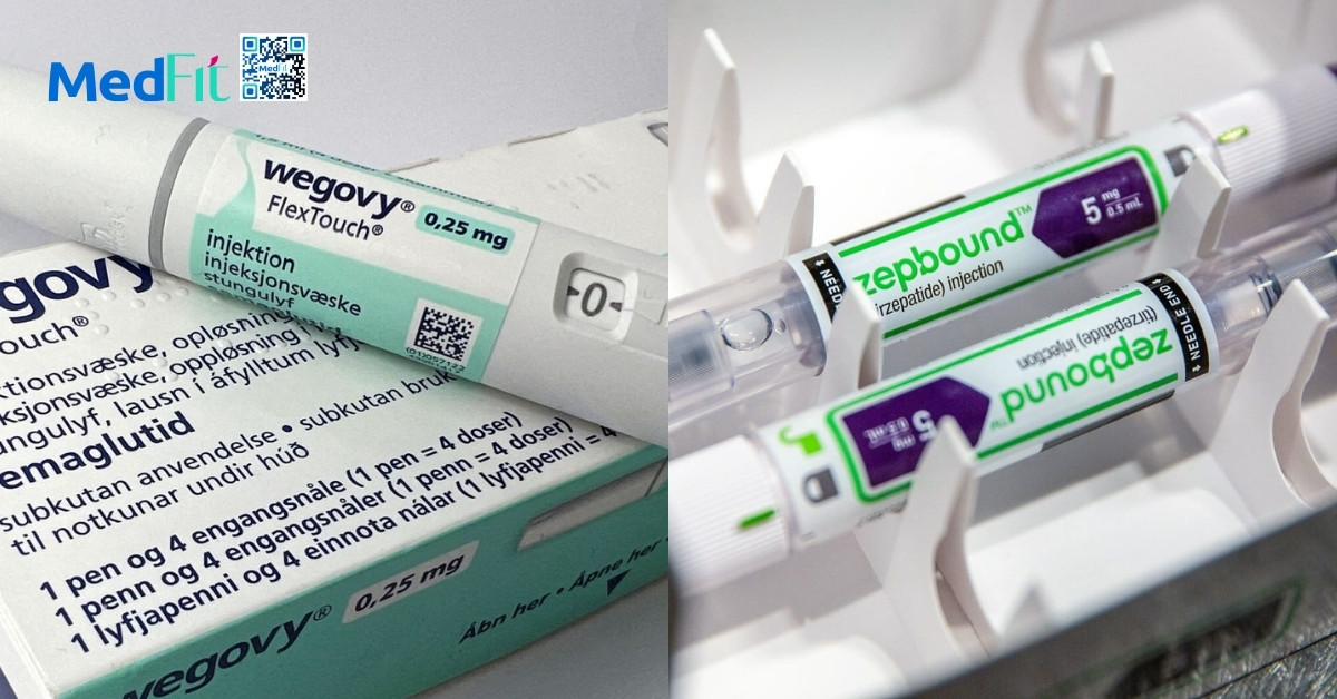 Thuốc xổ mỡ bụng là gì và có thật sự giúp giảm mỡ hiệu quả không? 13 semaglutide Wegovy va tirzepatide Zepbound