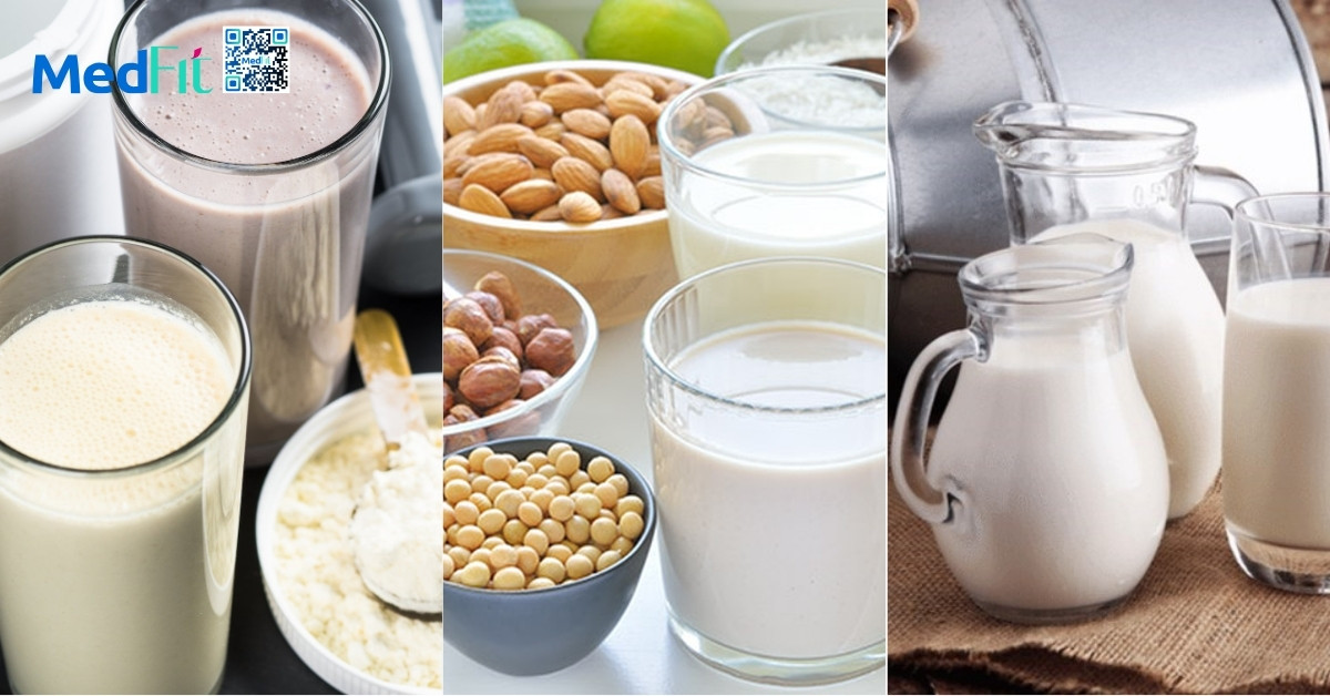 Hướng dẫn cách chọn sữa uống giảm cân hiệu quả, giữ dáng thon thả 3 Cac loai sua pho bien