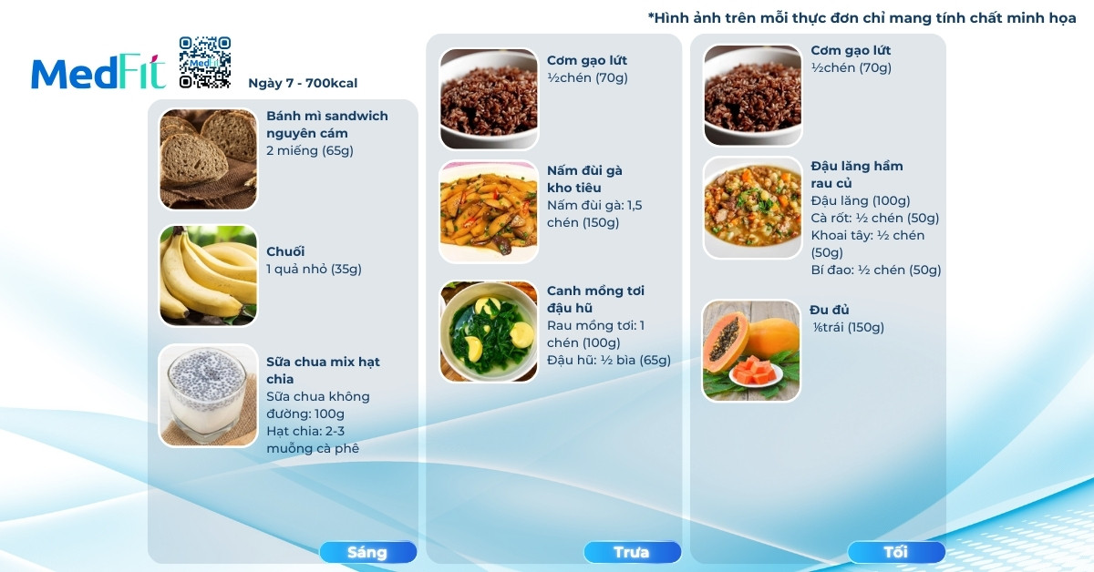 Gợi ý thực đơn ăn chay giảm cân 7 ngày đơn giản tại nhà 11 Ngay 7
