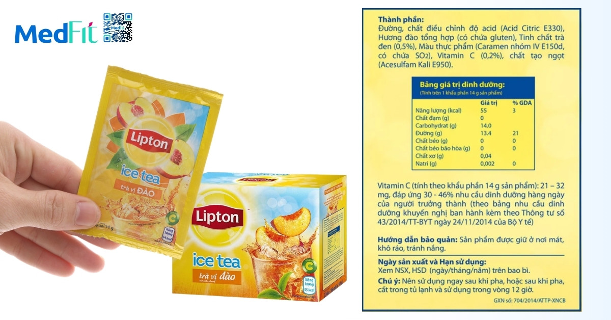 Uống trà Lipton có giảm cân không? Cách uống trà đúng để không tăng calo 7 Uống trà Lipton có giảm cân không? Cách uống trà đúng để không tăng calo 6