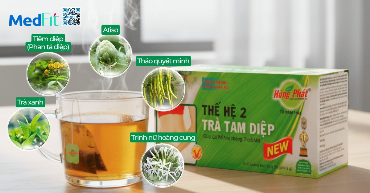 Trà giảm cân Tam Diệp Hùng Phát có tốt không? Đừng lầm tưởng giữa giảm mỡ và mất nước 2 Trà giảm cân Tam Diệp Hùng Phát có tốt không? Đừng lầm tưởng giữa giảm mỡ và mất nước 1