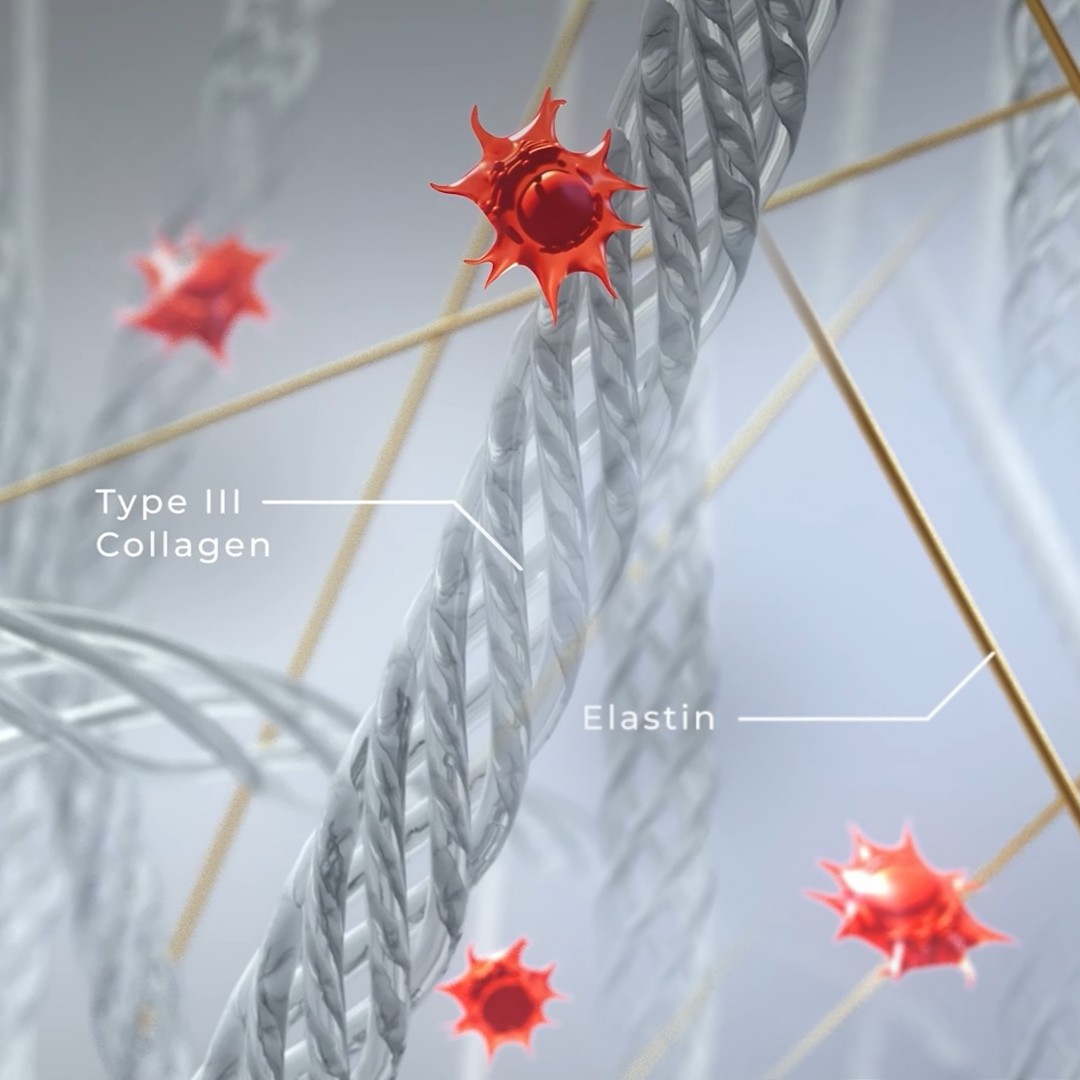 Kích thích tái tạo Collagen và elastin