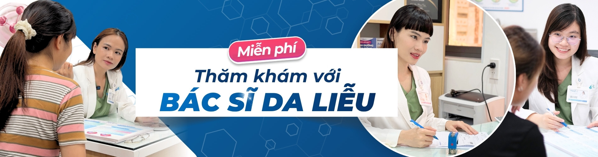 Banner miễn phí thăm khám với BS Da liễu - VN - PC