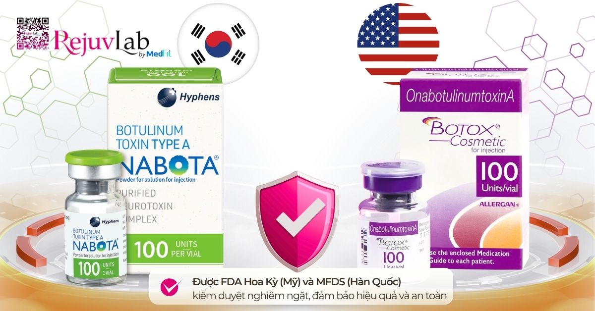 So sánh botox Hàn và Mỹ: Loại nào tốt và hiệu quả lâu dài hơn? 2 So sánh botox Hàn và Mỹ: Loại nào tốt và hiệu quả lâu dài hơn? 1