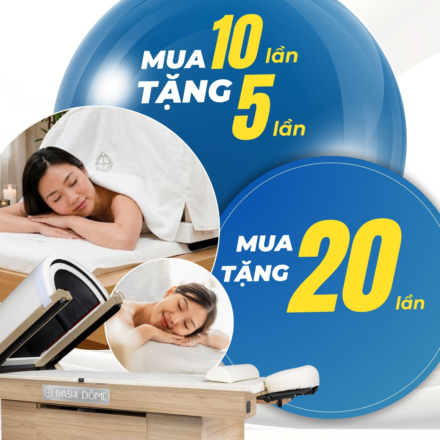 Banner ưu đãi mua liệu trình Iyashi Dome - VN - Mobile