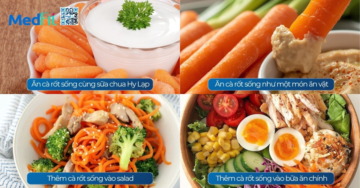 Ăn cà rốt sống có giảm cân không? Cách ăn đúng và những lưu ý cần biết 8 Ăn cà rốt sống có giảm cân không? Cách ăn đúng và những lưu ý cần biết 7